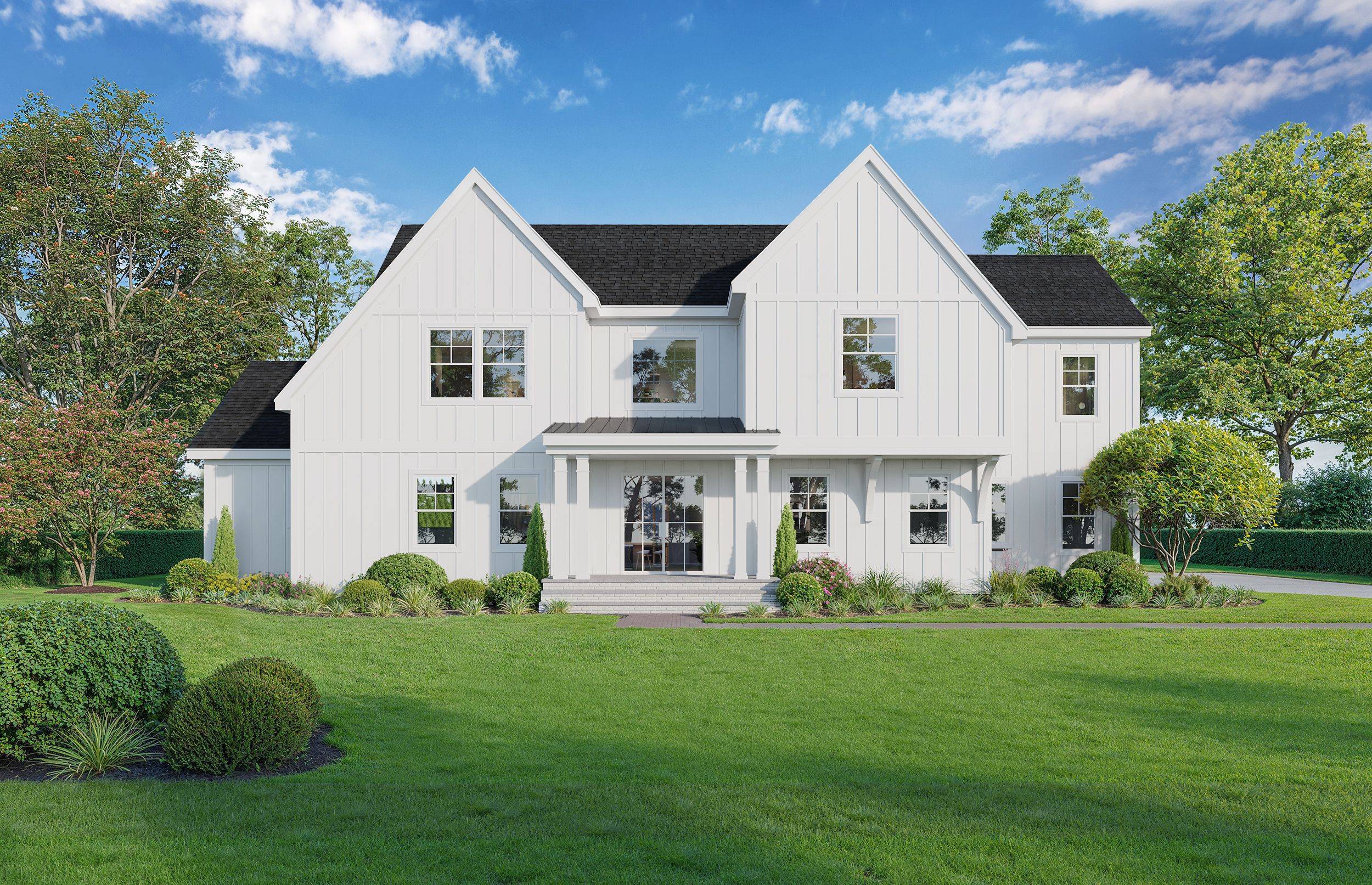 New Construction Backing a 4+ Acre Forever Reserve