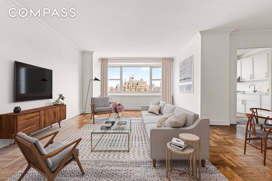 An exceptional opportunity to purchase a spacious, light filled corner two bedroom two bathroom coop in one of Downtown Manhattan's most sought after locations.