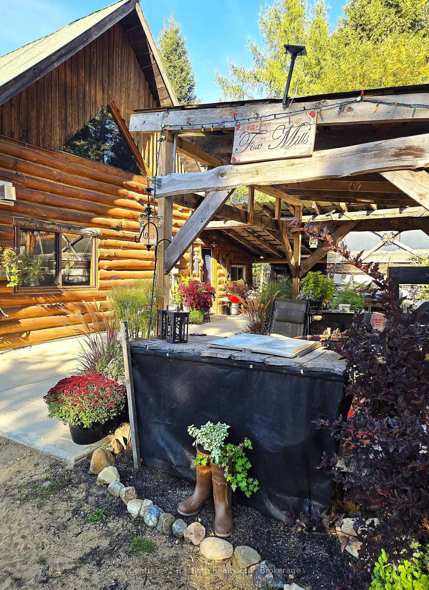 CHARMING LOG HOME PRIVATELY SITUATED ON OVER 62 ACRES WITH TRAILS TO CALL YOUR OWN !
