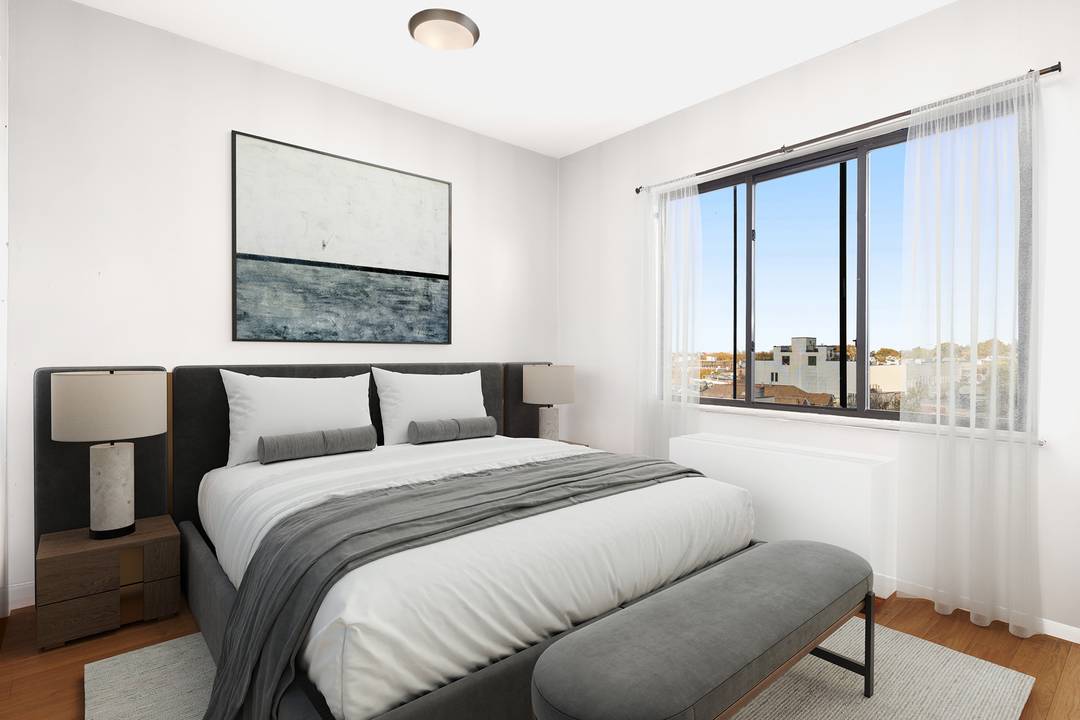 This beautiful, spacious one bedroom apartment is the Bushwick Dream.