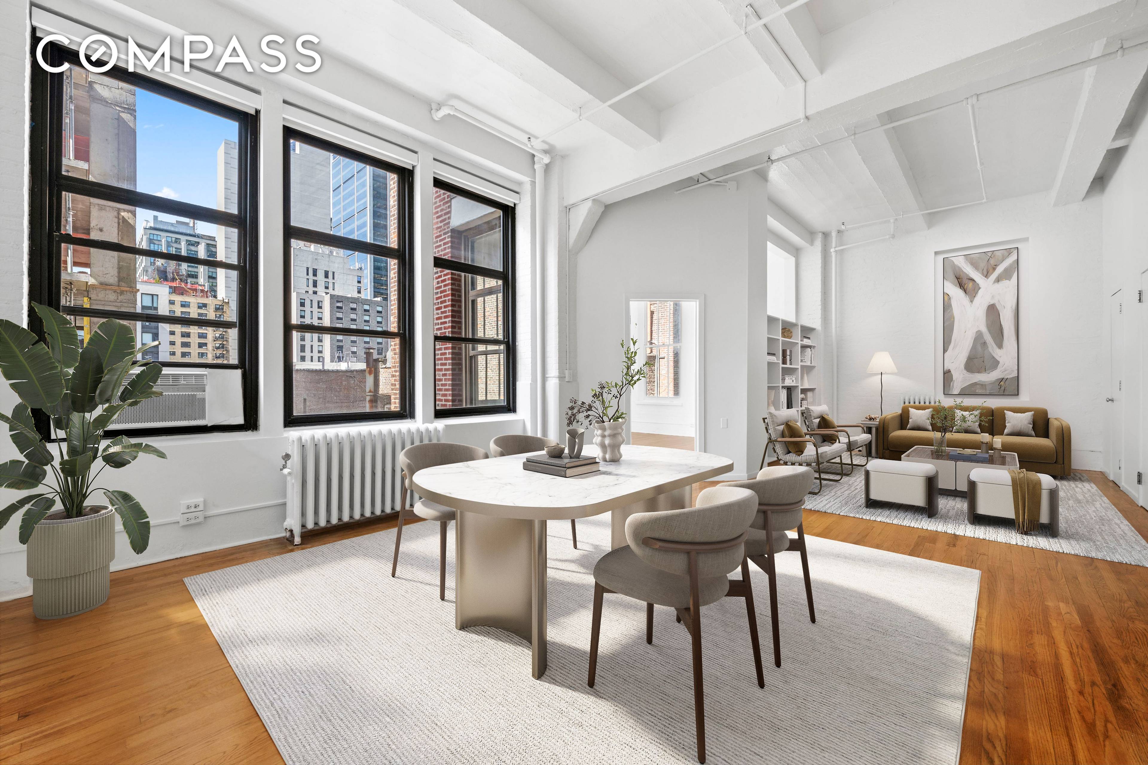 Classic Loft Living in Hudson Yards Spacious 1 Bed, 1.