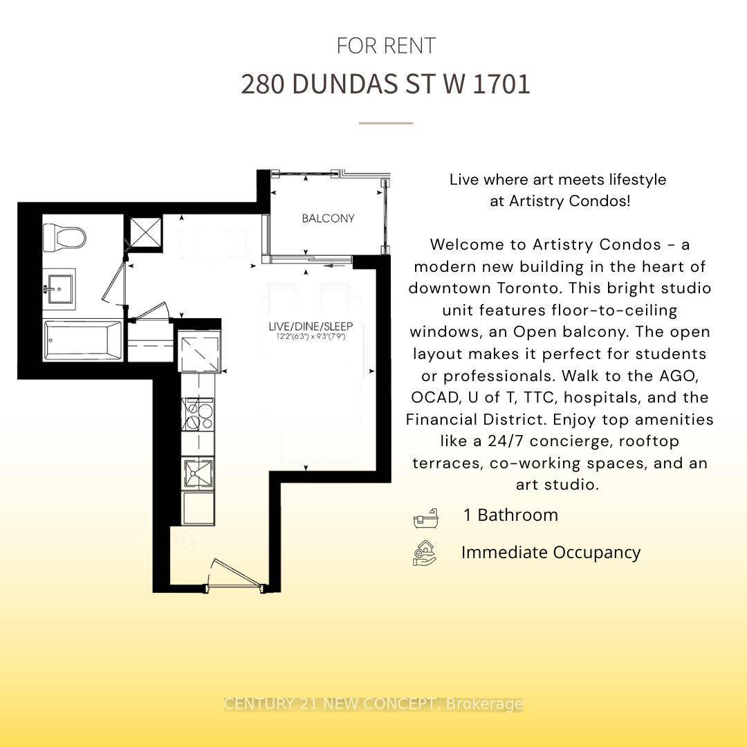 Welcome to Artistry Condos a modern new building in the heart of downtown Toronto.