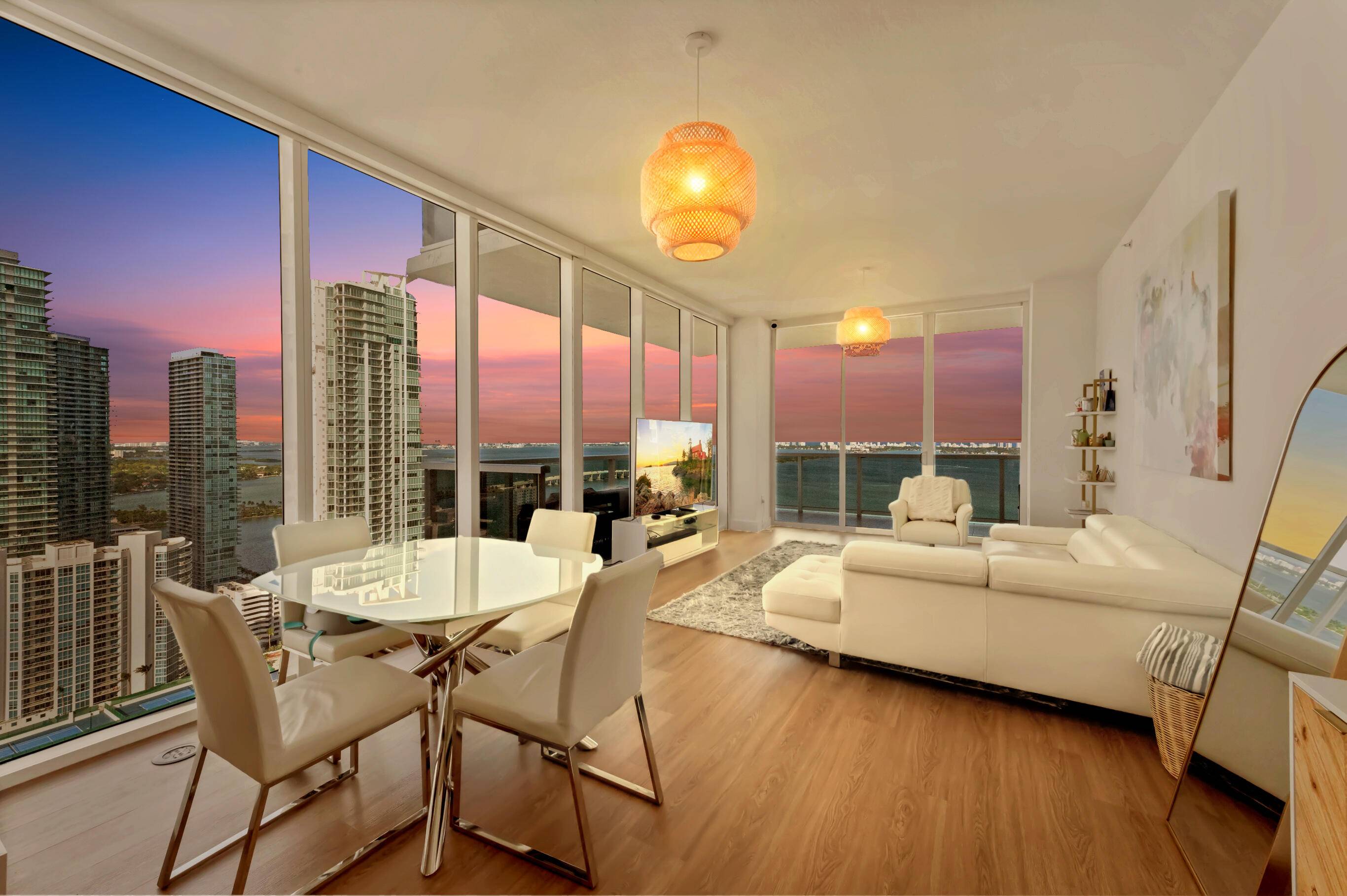 Step off the elevator into your foyer, greeted by breathtaking unobstructed views from this coveted Northeast corner Lower Penthouse.
