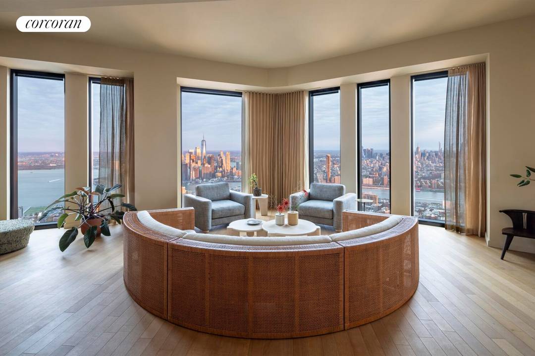 The Pinnacle of Brooklyn Living Full Floor Penthouse at Brooklyn Tower Commanding the entire 92nd floor of Brooklyn Tower the borough's only supertall skyscraper this exceptional 5, 891 square foot ...