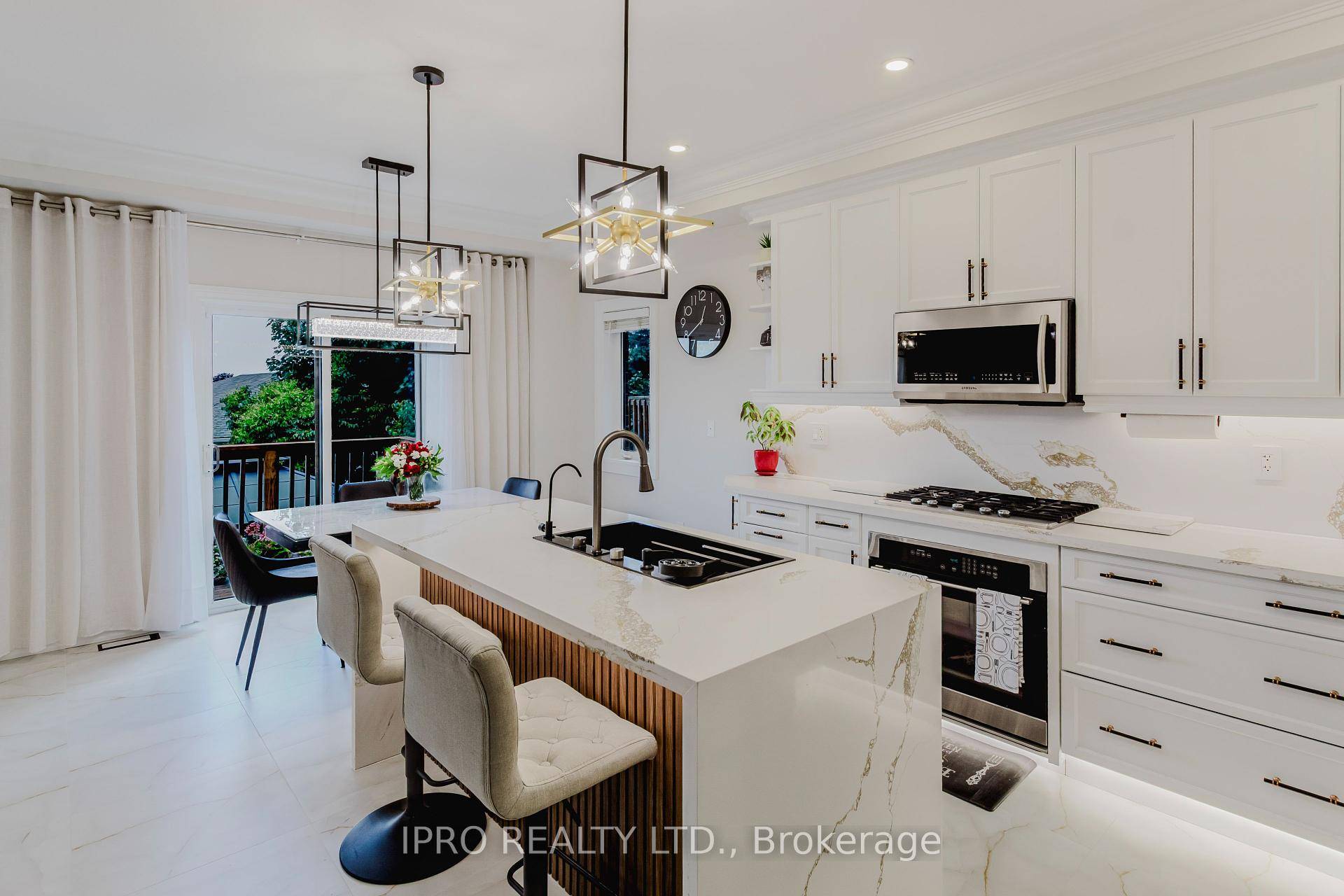 Stunning Rarely Offered Detached Home With Fully Finished Walk out Basement self contained in law suite with a private entrance.