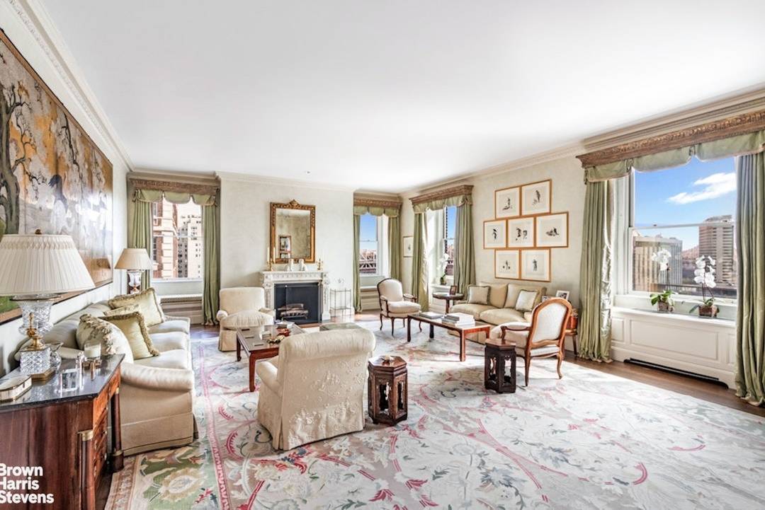 Located in the prestigious One Sutton Place South, this sprawling and beautifully renovated four bedroom apartment boasts gracious room proportions, including an impressive 20x30 foot corner living room with stunning ...