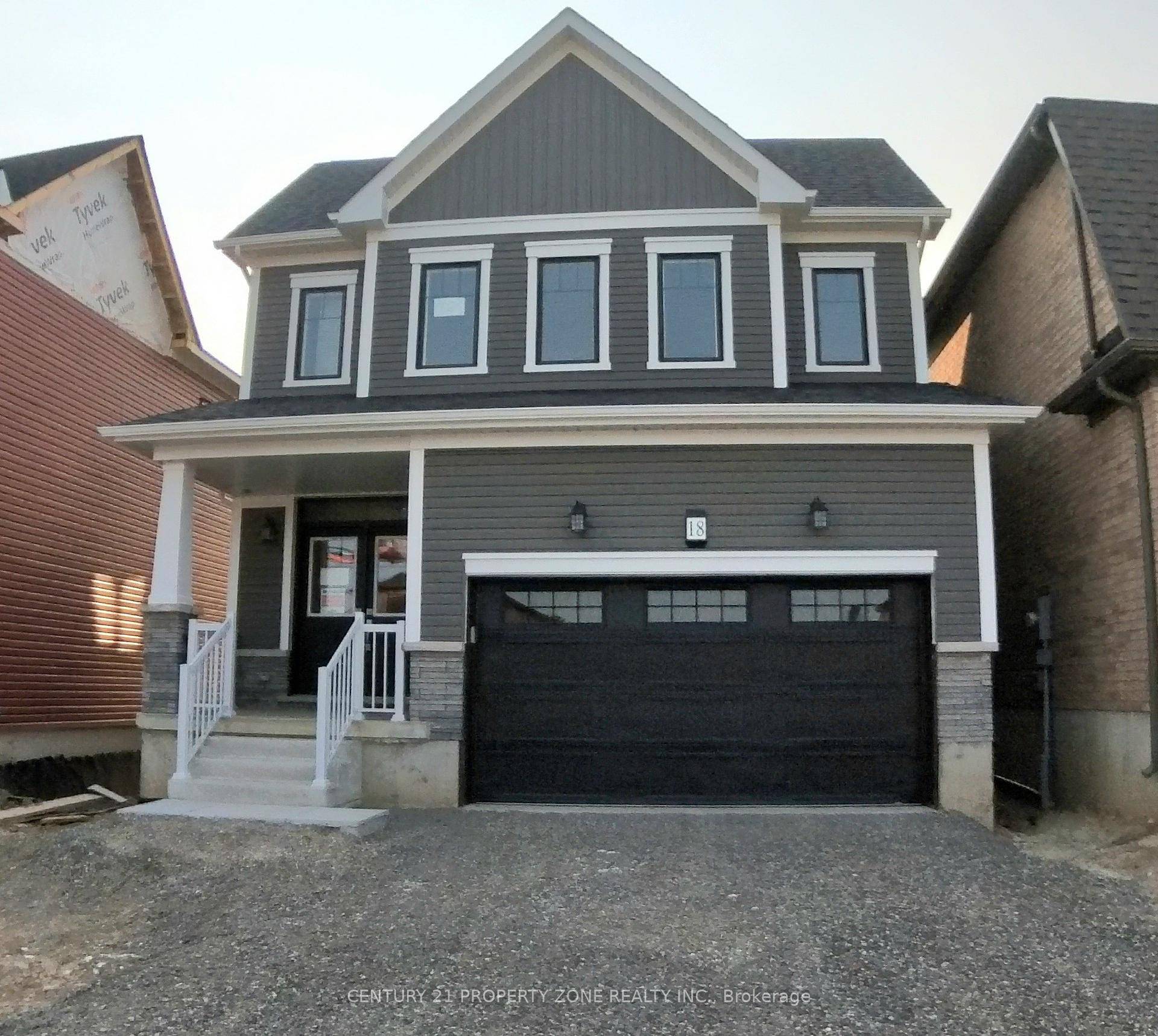 Welcome to beautiful Brand New Double Car Detached Home in the Heart of Caledonia !