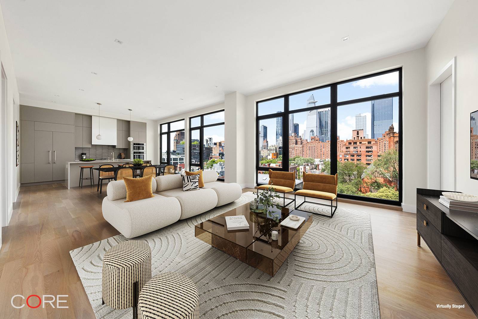 Penthouse 2 at 435 West 19th Street is located in the historic Chelsea district at the top of West Chelsea's latest boutique new development project.