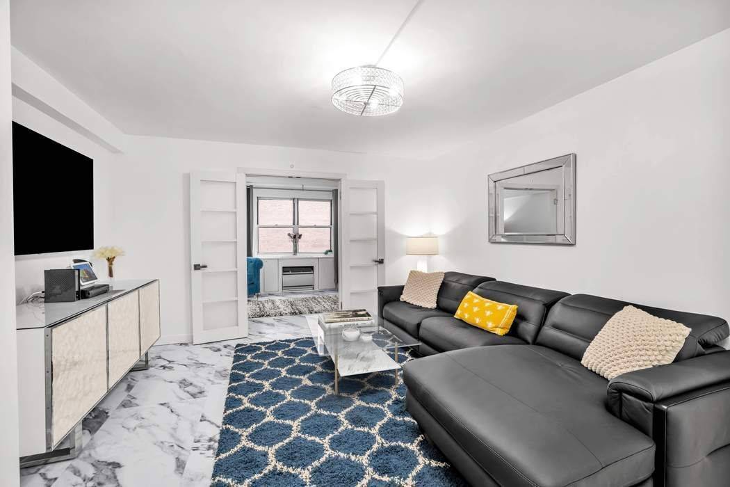 This bright and quiet, oversized residence is in spotless condition.