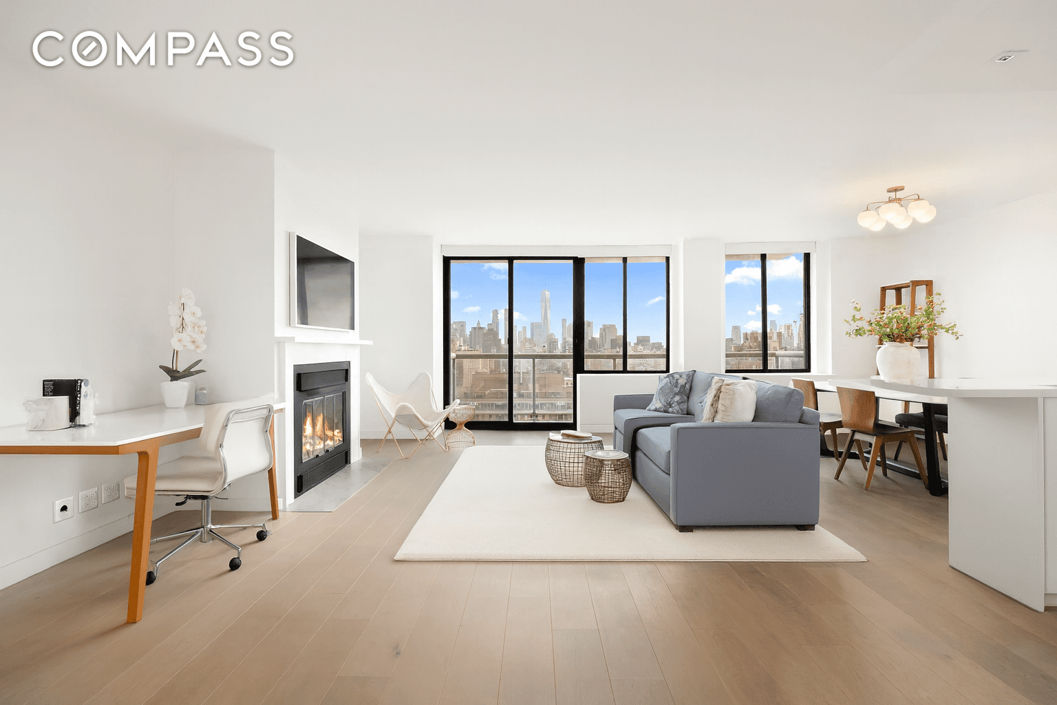 First Showing Sunday October 12th Open House 2 4PM By Appointment Only Perched way up on the 19th floor, this mint condition, stunning two bedroom, two full bathroom condominium with ...