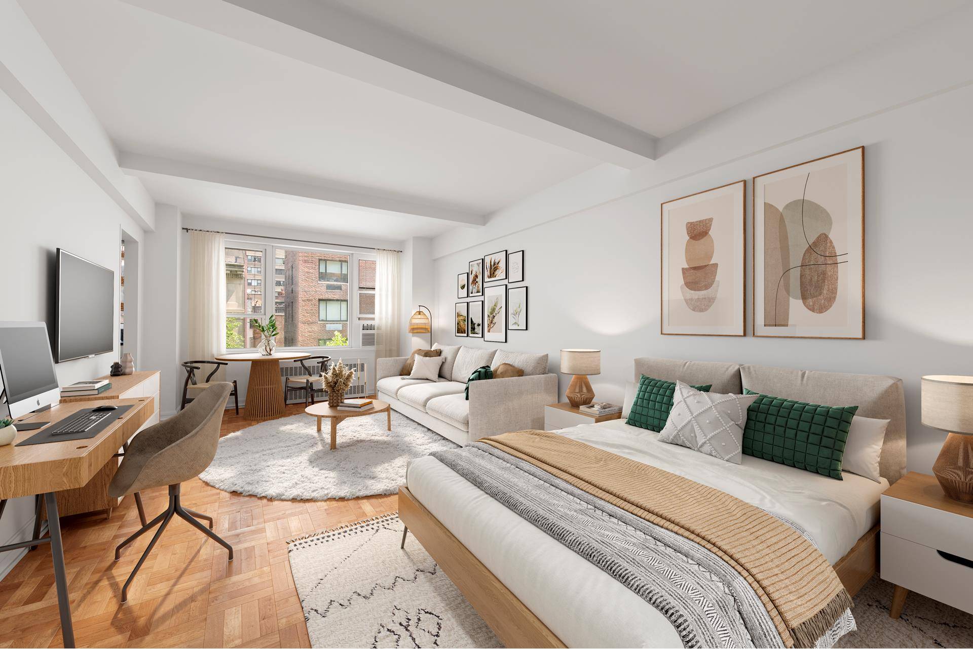 This delightful studio apartment is situated within a charming condominium building just a stone's throw away from the historic Morgan Library.