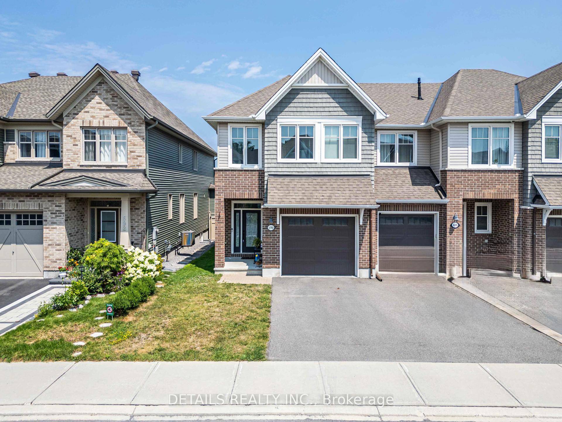 Built in 2019, this spacious end unit townhome offers over 2, 500 sq.