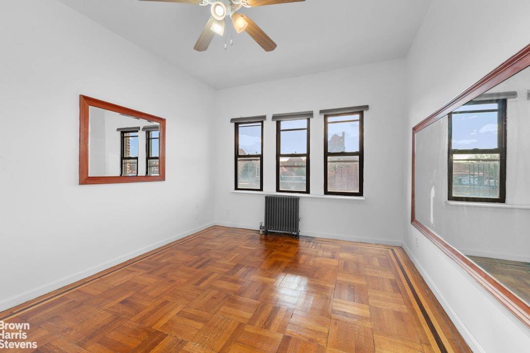 Sophisticated and sun drenched, this spacious 3BR 1BA is perfectly situated in the heart of Forest Hills.