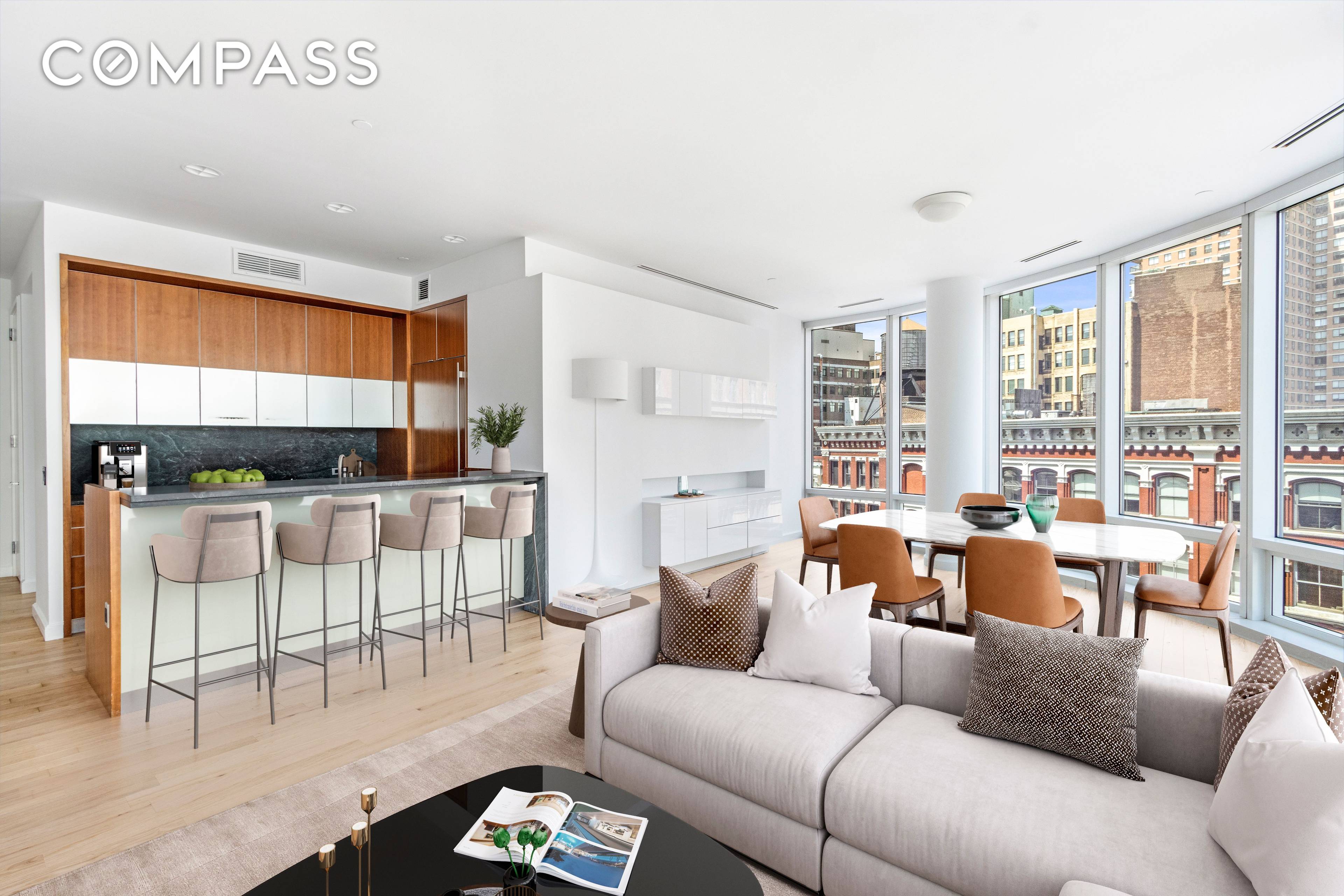 Welcome to 445 Lafayette Street, 9C, perched in the heart of Noho, where urban sophistication meets timeless charm.