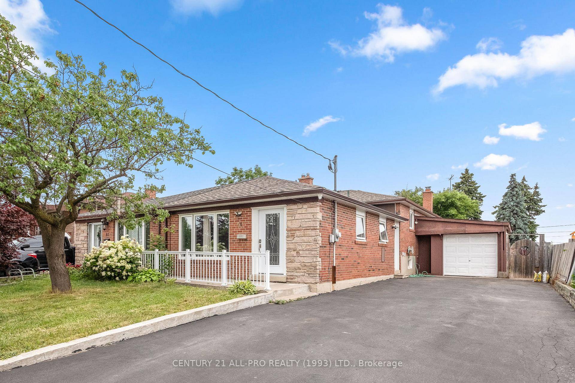 Excellent 3 Bedroom 2 Bath Semi Detached, Brick, Backsplit Home on a Premium Corner Lot offering a fully fenced yard, Garage PLUS a side entrance door down to LL Unit ...