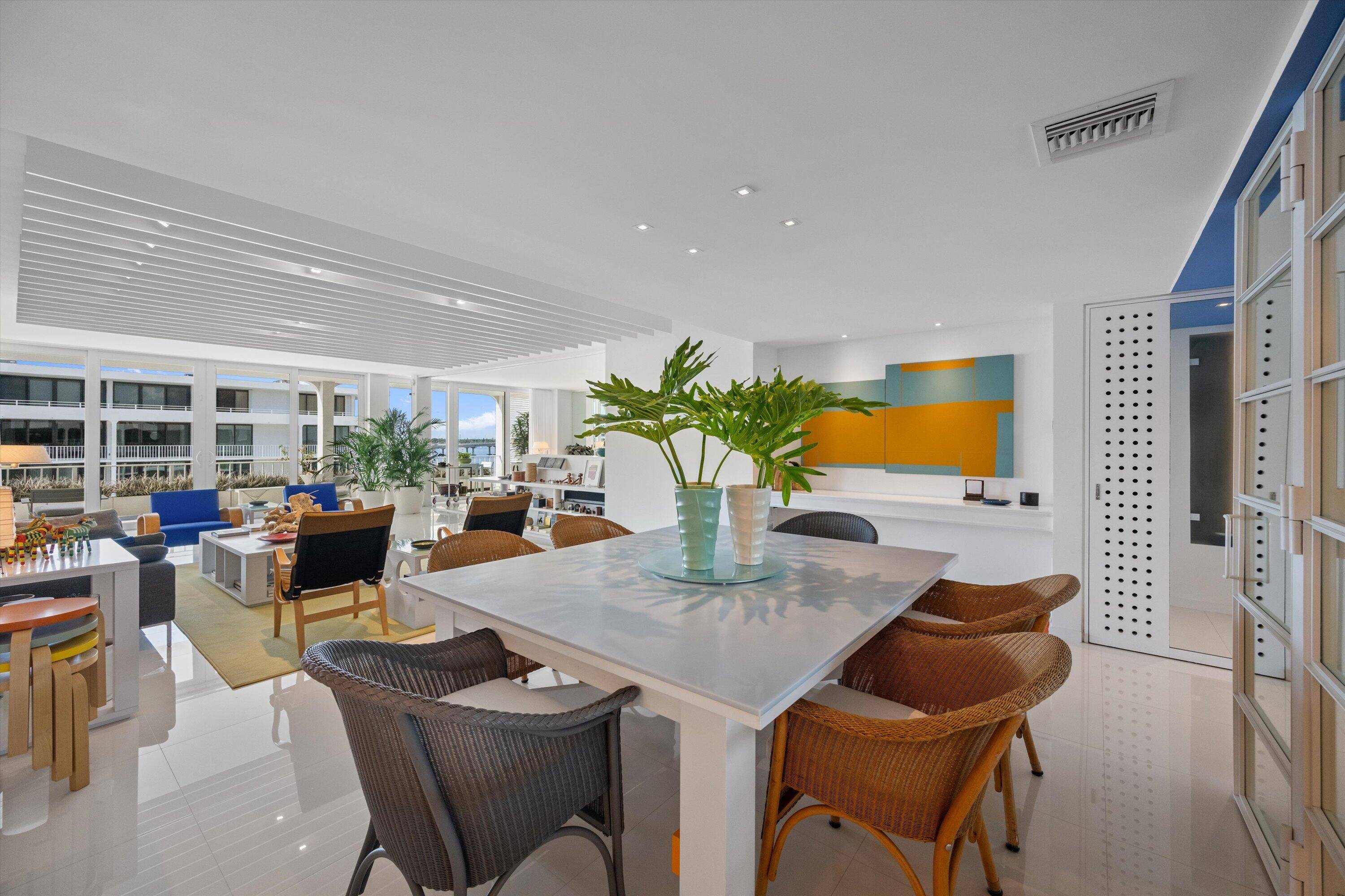 Featured in the July issue of Florida Design magazine, you will delight in this architect owned, truly one of a kind 2 2 gut renovation to perfection at the Cove ...