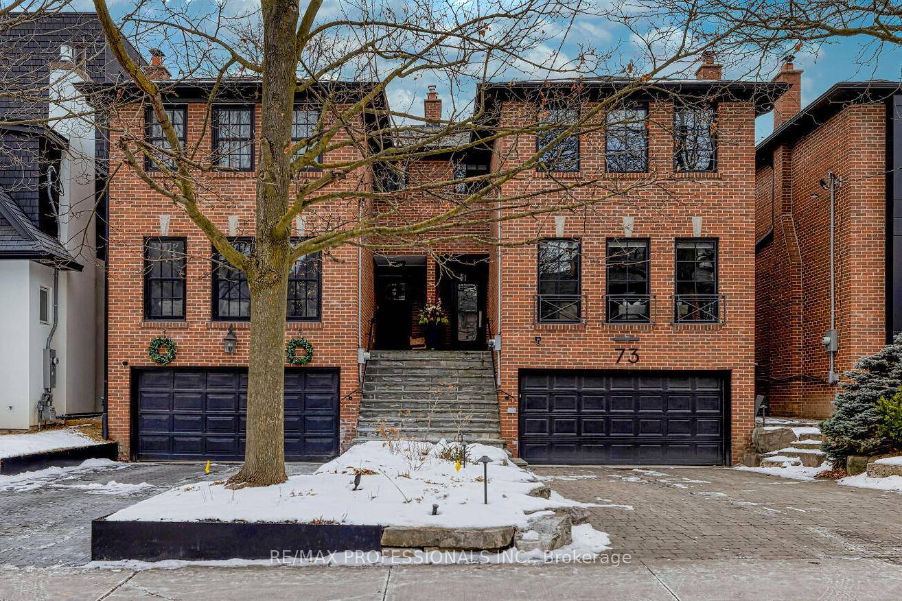 Welcome to 73 Gormley Avenue, a stunningly renovated 3 bedroom, 4 bathroom semi detached home nestled in the prestigious Deer Park neighborhood.