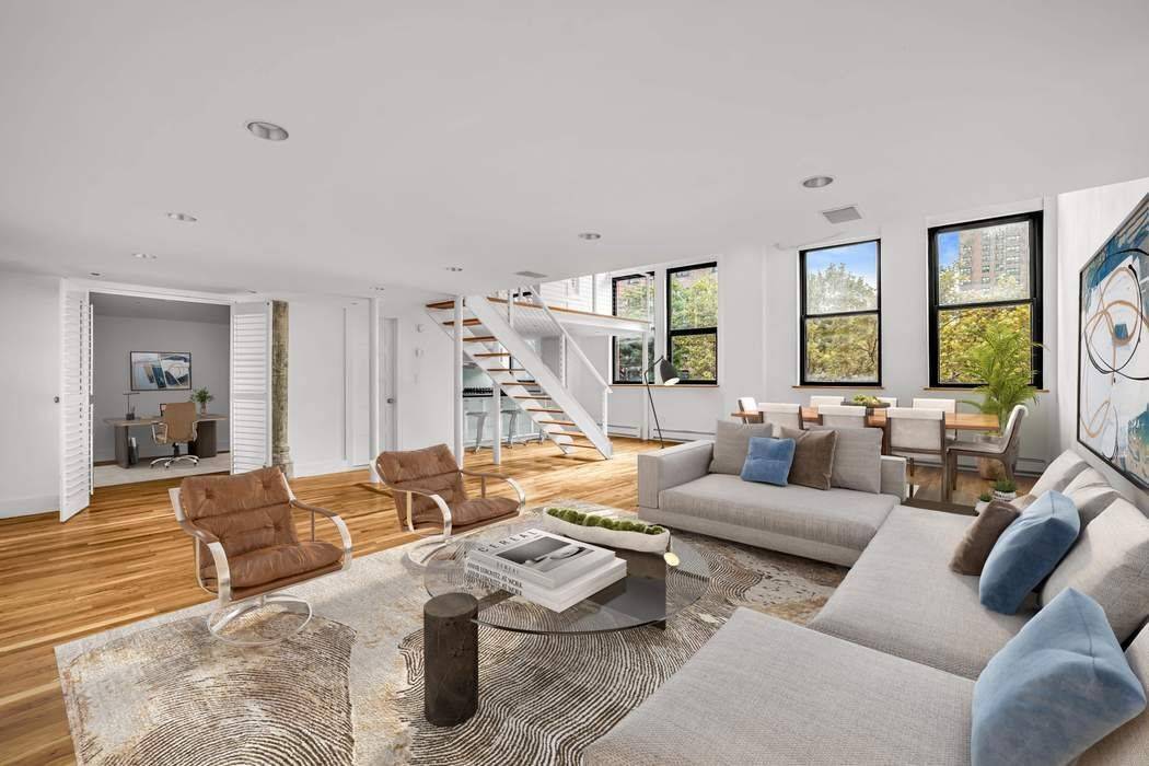 Sun Filled Duplex Loft at Magnolia Lofts This sun drenched duplex loft at the iconic Magnolia Mansion Lofts offers soaring 14 foot ceilings, oversized south facing windows, hardwood floors, and ...