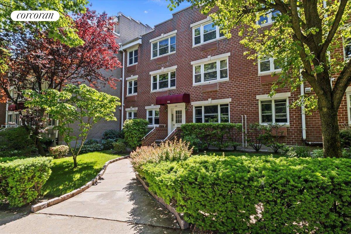 Welcome to this charming second floor walk up junior 4 condo, perfectly located on a quiet, tree lined street across from the beautiful Prospect Park.