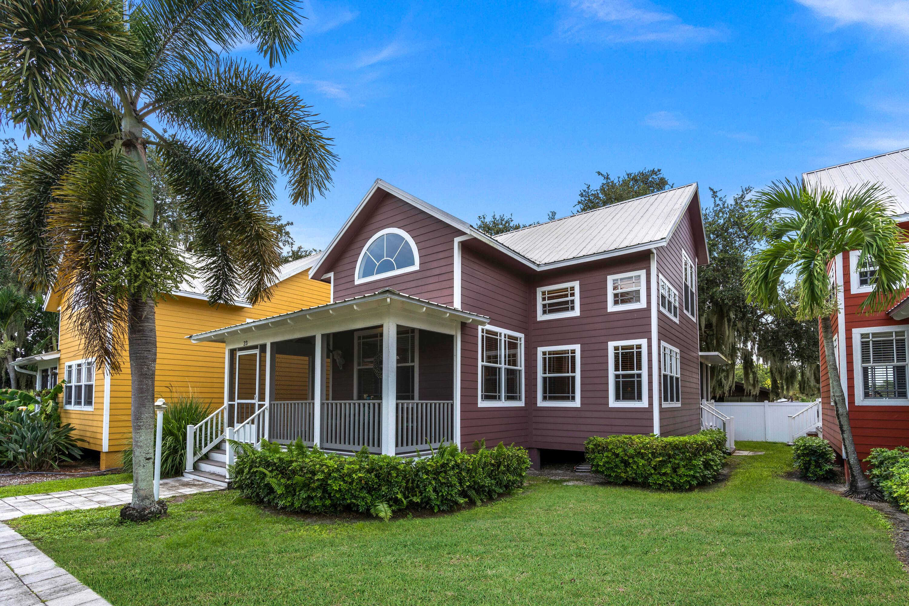 JUST A STONE'S THROW AWAY FROM LAKE OKEECHOBEE AND THE TAYLOR CREEK LOCKS THIS CUSTOM COTTAGE BOASTS THE CHARACTER OF OKEECHOBEE AND WHAT IT HAS TO OFFER.
