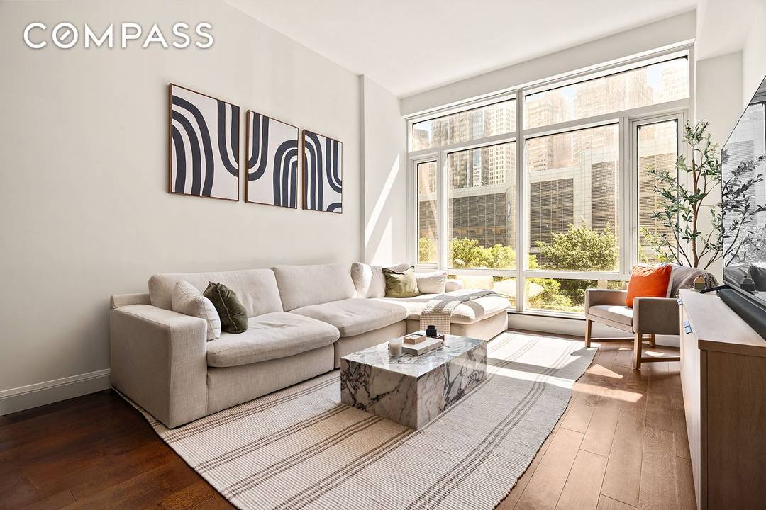Perched within one of New York City s most celebrated sustainable buildings, The Visionaire, a LEED Platinum certified condominium, this beautifully appointed one bedroom residence offers a rare balance of ...
