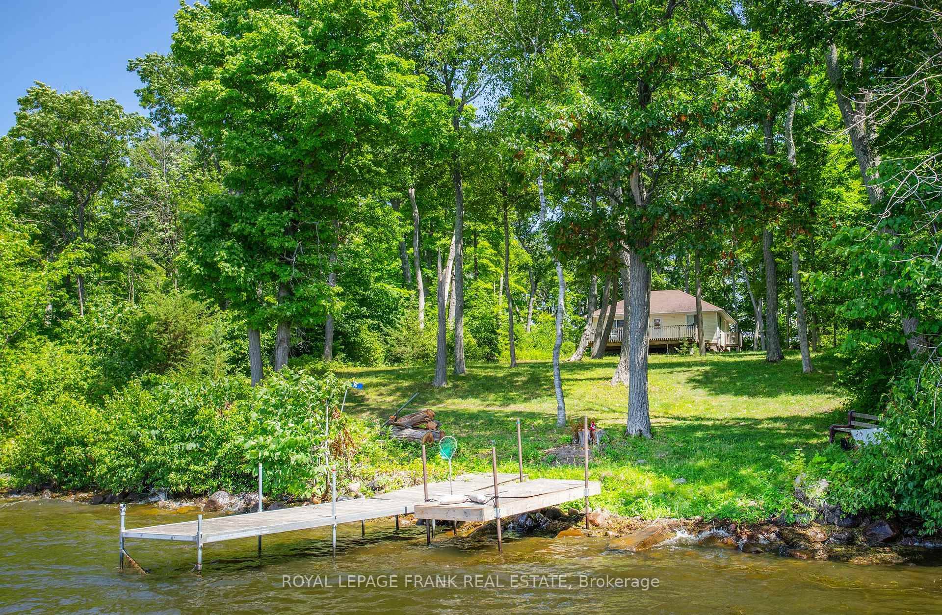 Rack Island, Rice Lake. Enjoy the simplicity of this 2 bedroom, rustic, island hideaway.