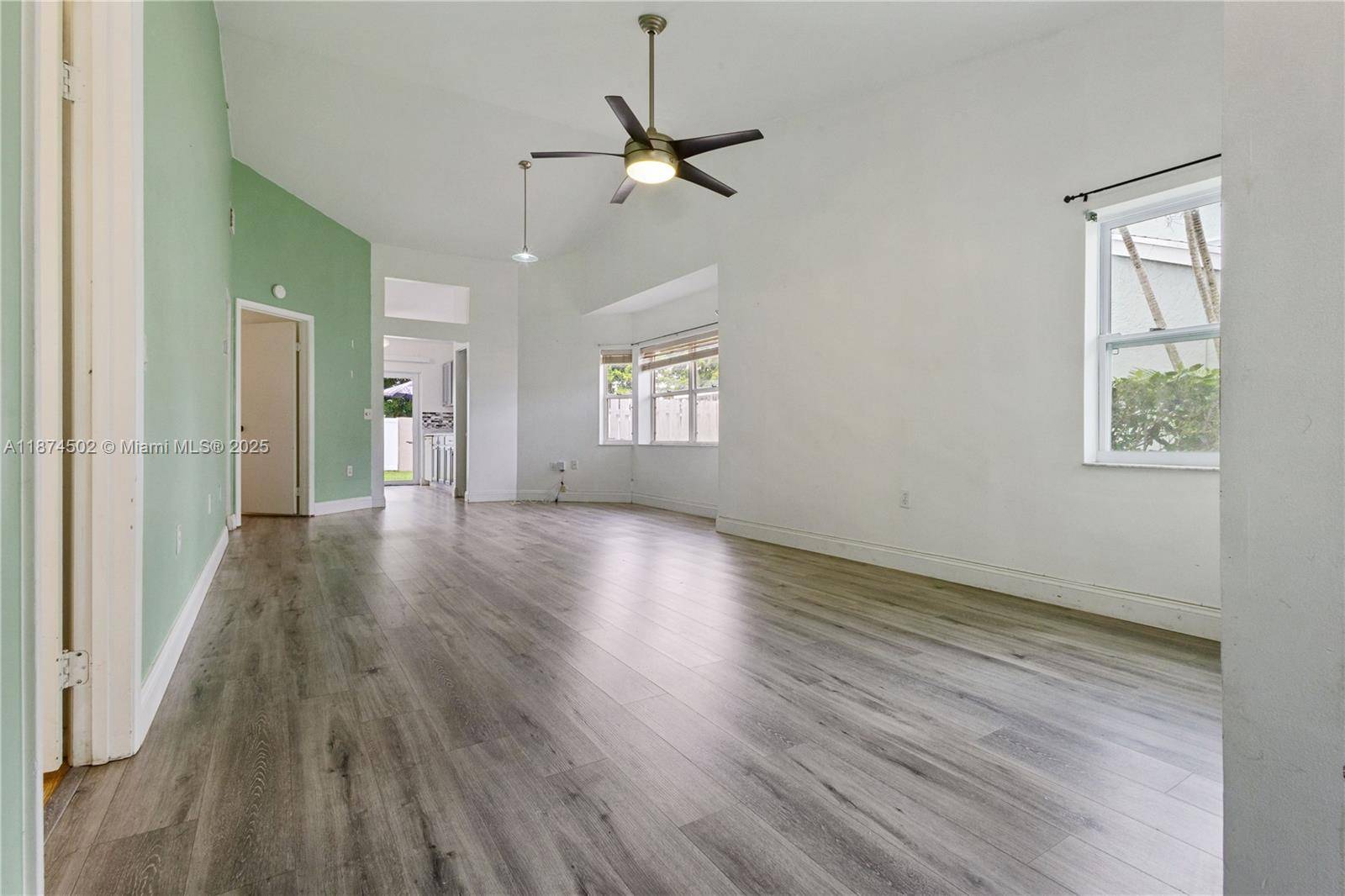 Rarely available 2 bedroom, 2 Bath attached corner home on an oversized lot with a big backyard.