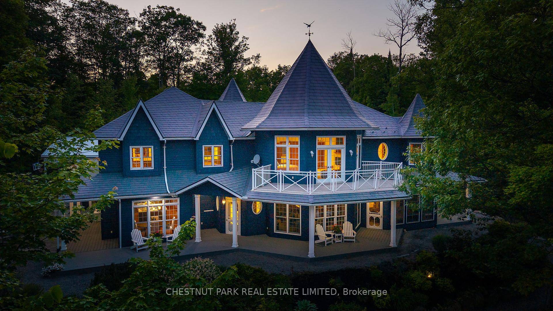 A once in a generation offering on prestigious Boshkung Lake in the Haliburton Highlands, this private estate blends luxury waterfront living with distinguished equestrian amenities.