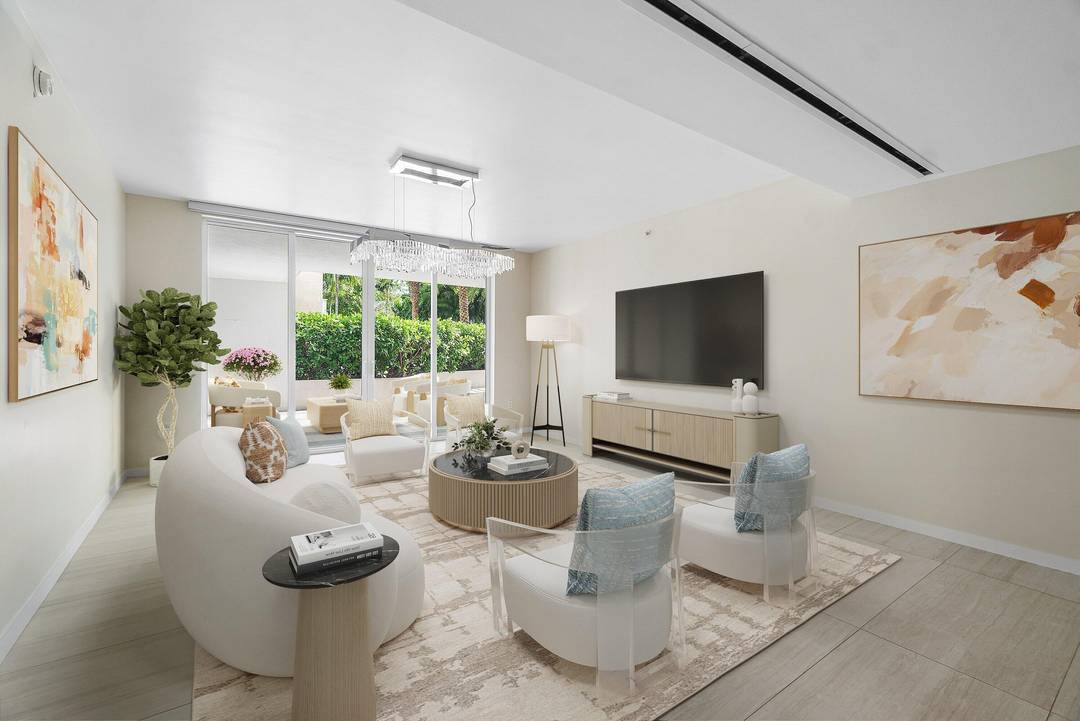 A rare exclusive 2 bed plus den corner residence featuring a private 514 square foot terrace overlooking Alina's stunning 32, 000 square foot zen meditation garden, infinity pools, and sweeping ...