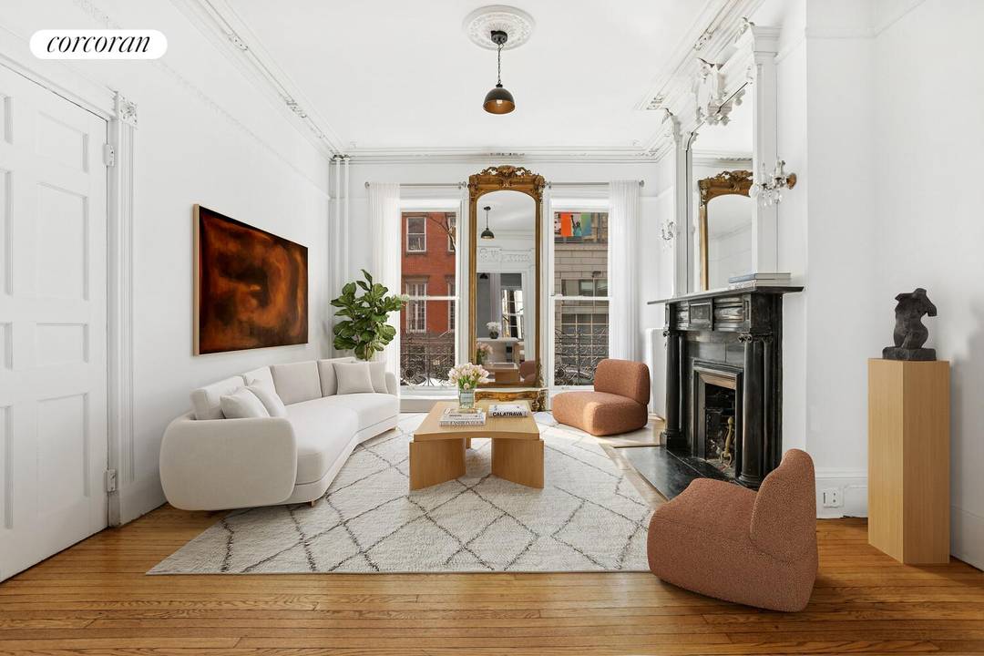 Built by John Jacob Astor in the 1820s, this 21 foot wide brick townhouse is available for sale for the first time in 65 years.