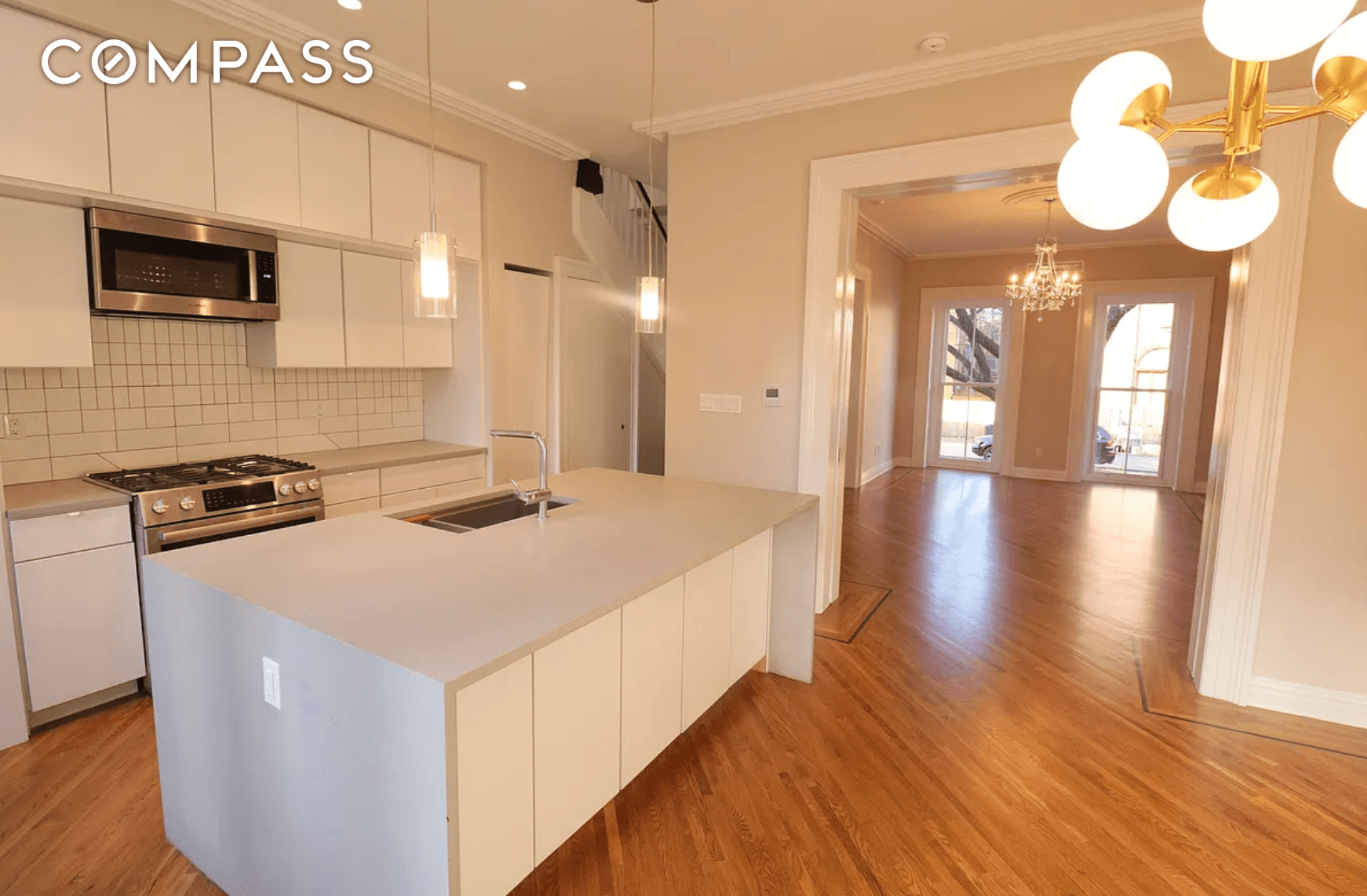 Located on one of Clinton Hill s most beautiful tree lined blocks, this impeccably renovated four bedroom, 2.