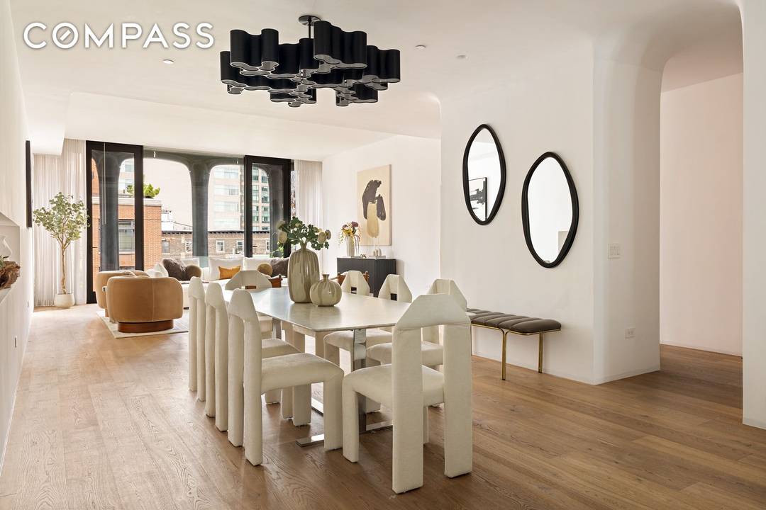 Presenting Residence 7B at 325 West Broadway, a turnkey four bedroom home at SoHo's modern classic, XOCO 325.