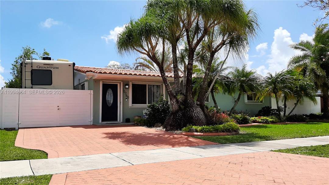 Beautiful 3 2 home with updated baths amp ; kitchen, spacious living areas and artistic landscaping located in one of the safest neighborhoods in Miami.
