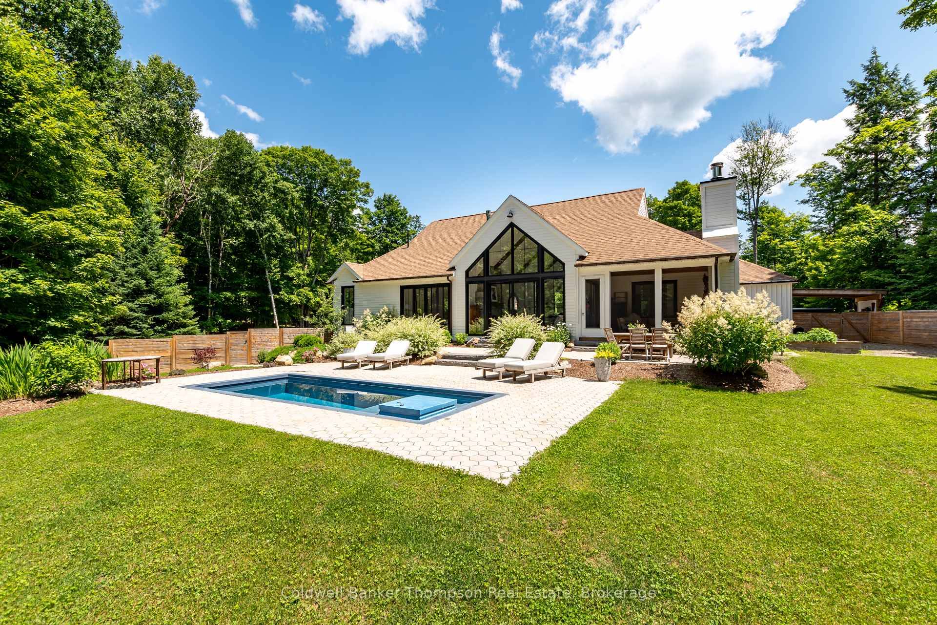 This exceptional high end bungalow blends the charm of a European villa with modern luxury.