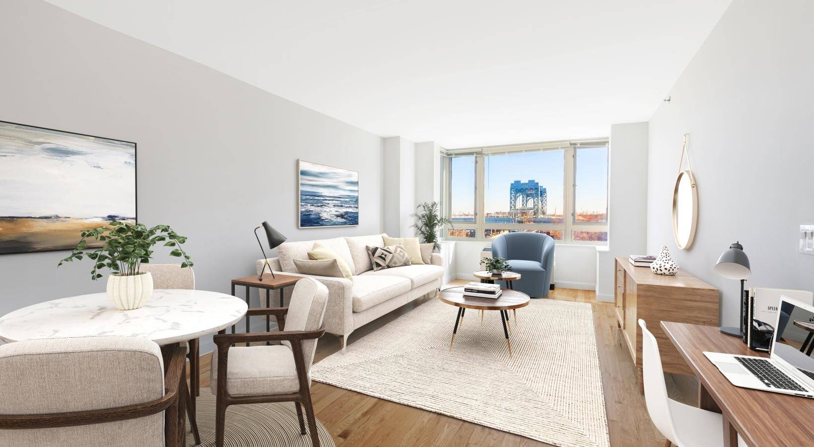 2 bedroom with 2 full bathrooms !