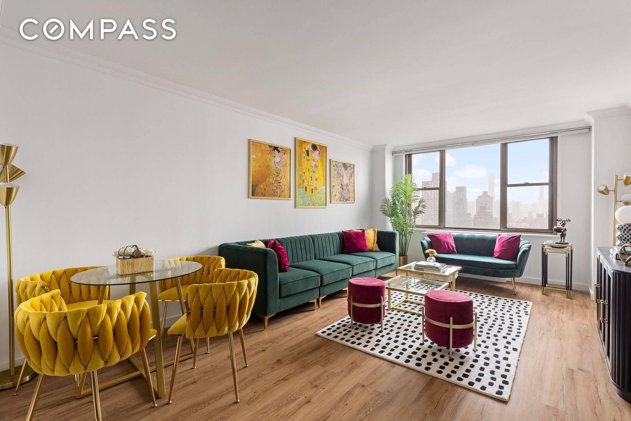 Fall in love with generous proportions, abundant southern sunlight, and breathtaking skyline and sunset views in this turnkey, high floor one bedroom, one bathroom condominium at Continental Towers, one of ...