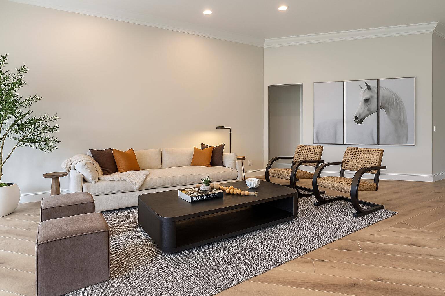 Welcome to this stunning, fully renovated residence located in the prestigious Palm Beach Polo Country Club.
