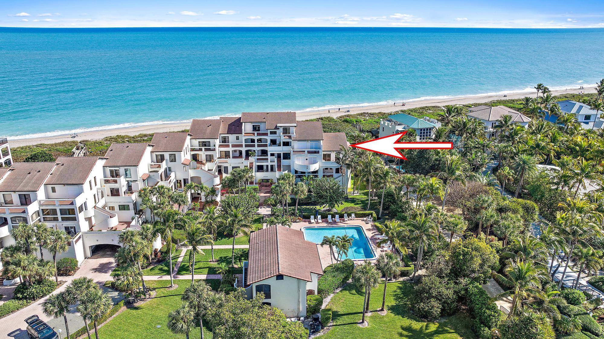 Discover the pinnacle of oceanfront luxury at this exquisite residence in The Dune Condominiums on Hutchinson Island.