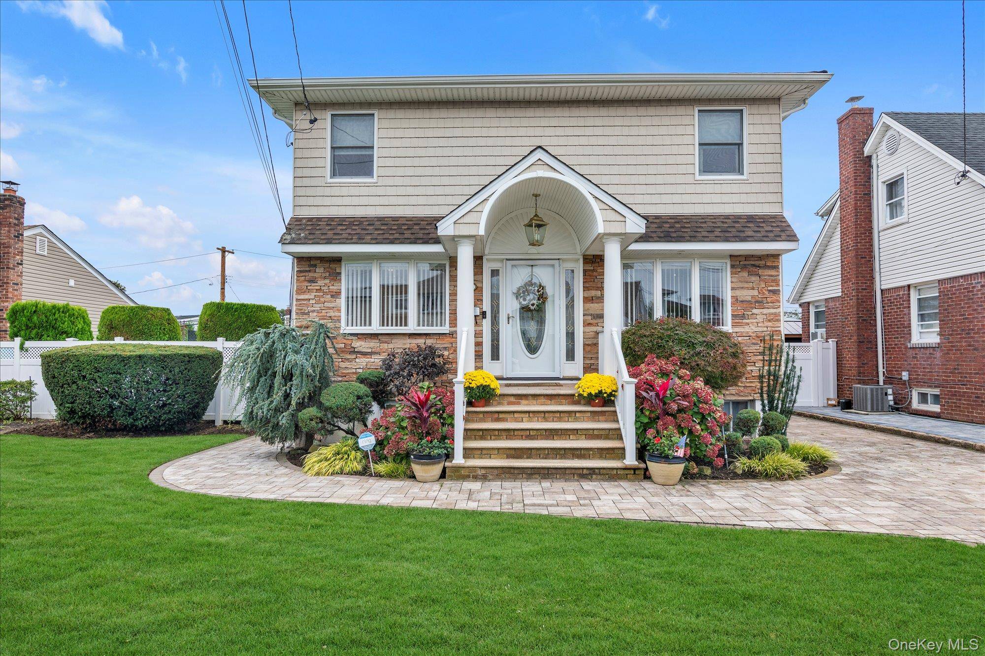 Welcome to this beautifully maintained Center Hall Colonial, offering 4 bedrooms, 3 full baths, and a full finished basement with a private outside entrance.