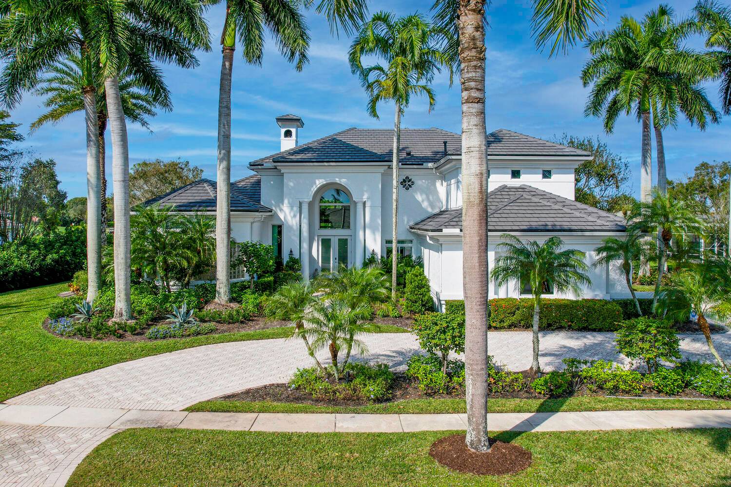 Immerse yourself in luxury and resort style living in this stunning home boasting an oversized half acre lot with double fairway views.