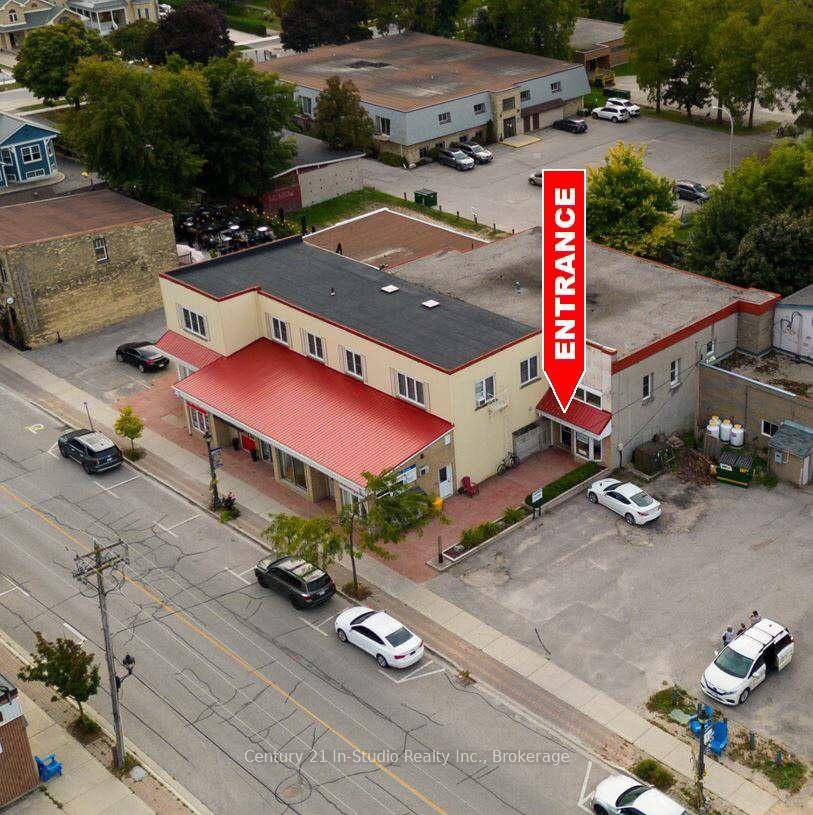Recently renovated, 400 square foot, upper level commercial area that can be used as an office or business.
