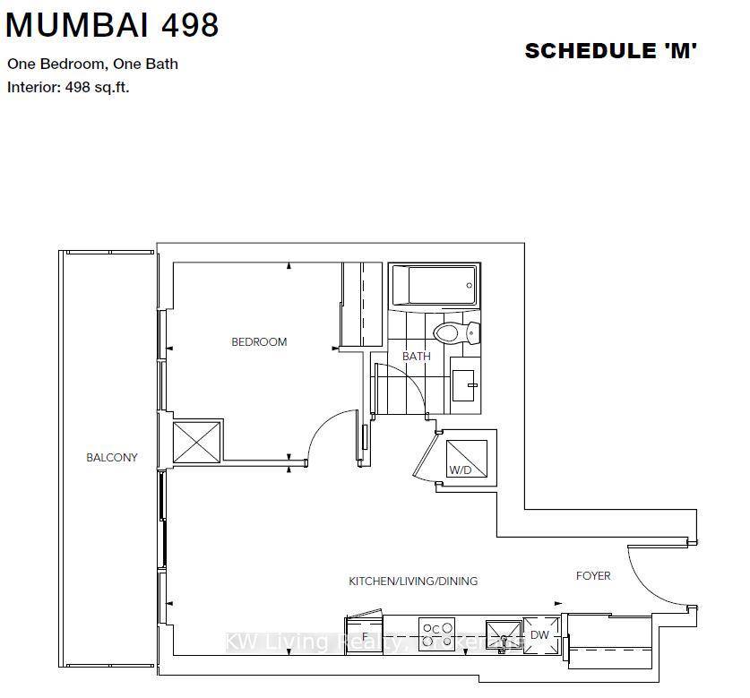 This brand new 1 bedroom condo for rent is located in the highly desirable Vaughn Metropolitan Centre VMC, offering modern living in a prime location.