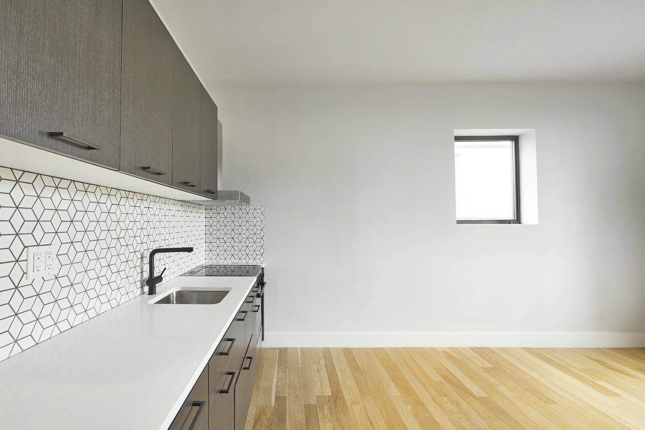 Stunning Studio, 1 bath residence featuring stainless steel appliances, in unit washer dryer, marble bathrooms, and spacious closets with open Western facing views.