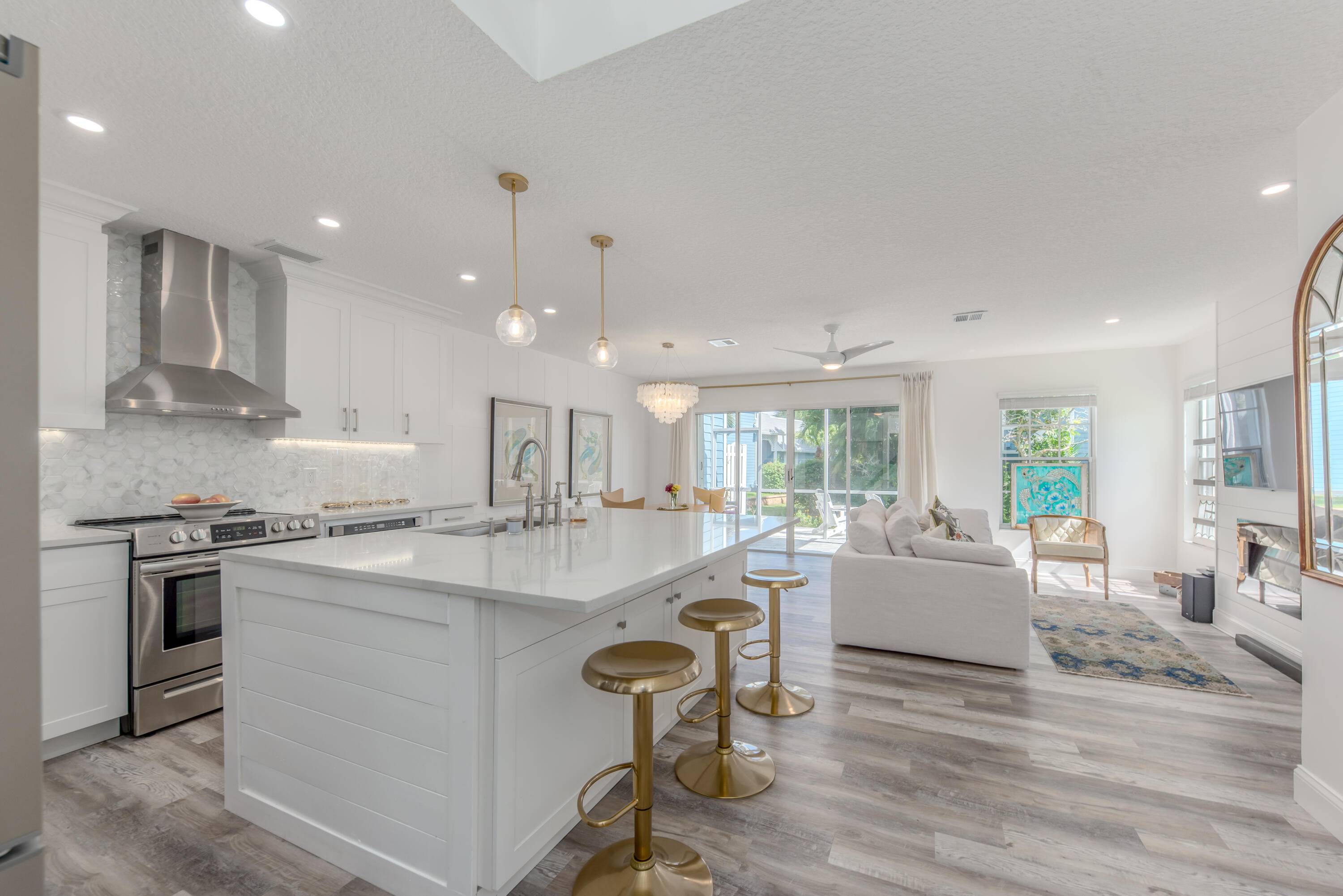 Embrace the perfect blend of comfort, style, and convenience in this stunning, RECENTLY RENOVATED, seaside cottage style CORNER villa.
