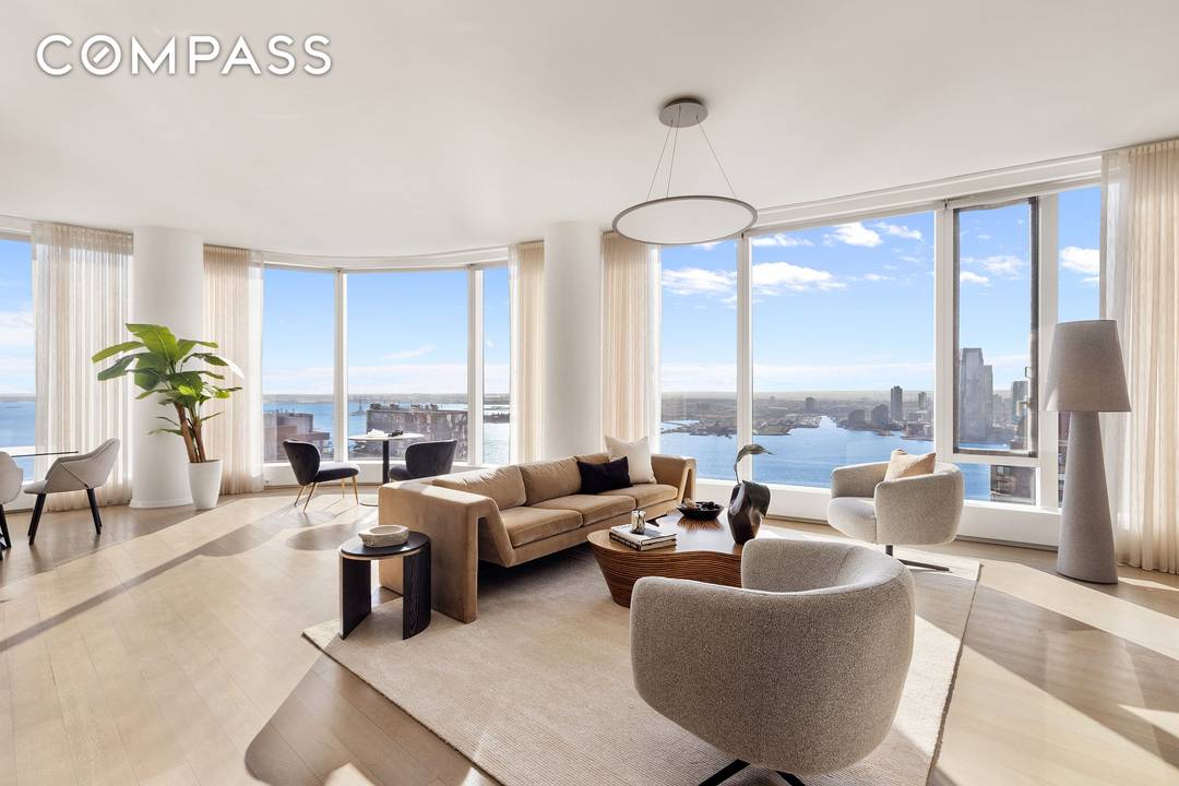 Perched high above the pulse of downtown Manhattan, this extraordinary 2, 669 square foot residence offers an inspiring blend of modern luxury, custom craftsmanship, and cinematic views stretching across New ...