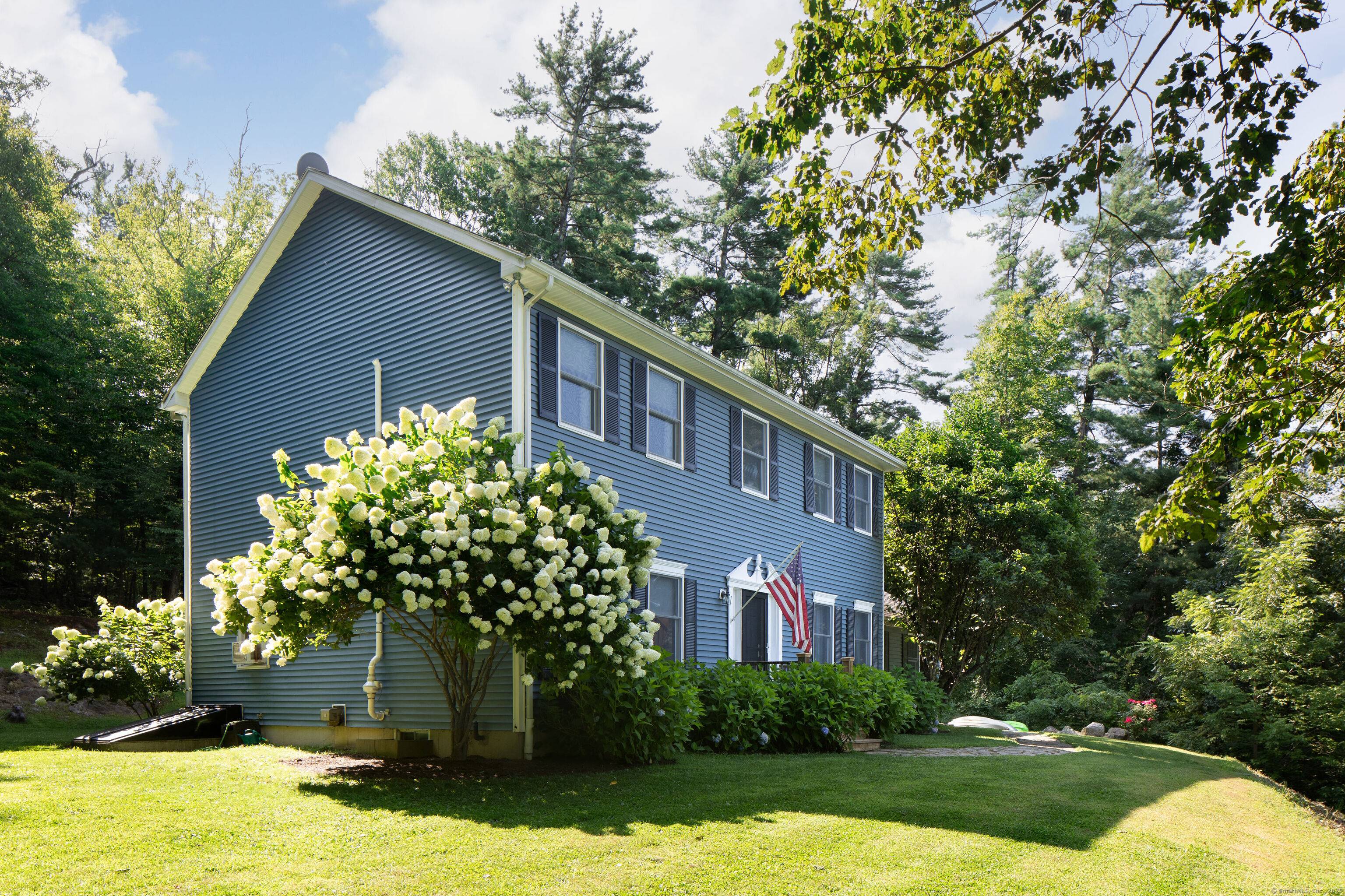 Set high on 2 private acres with views of the surrounding countryside, this beautifully sited home offers the perfect blend of seclusion and convenience just minutes from the village of ...