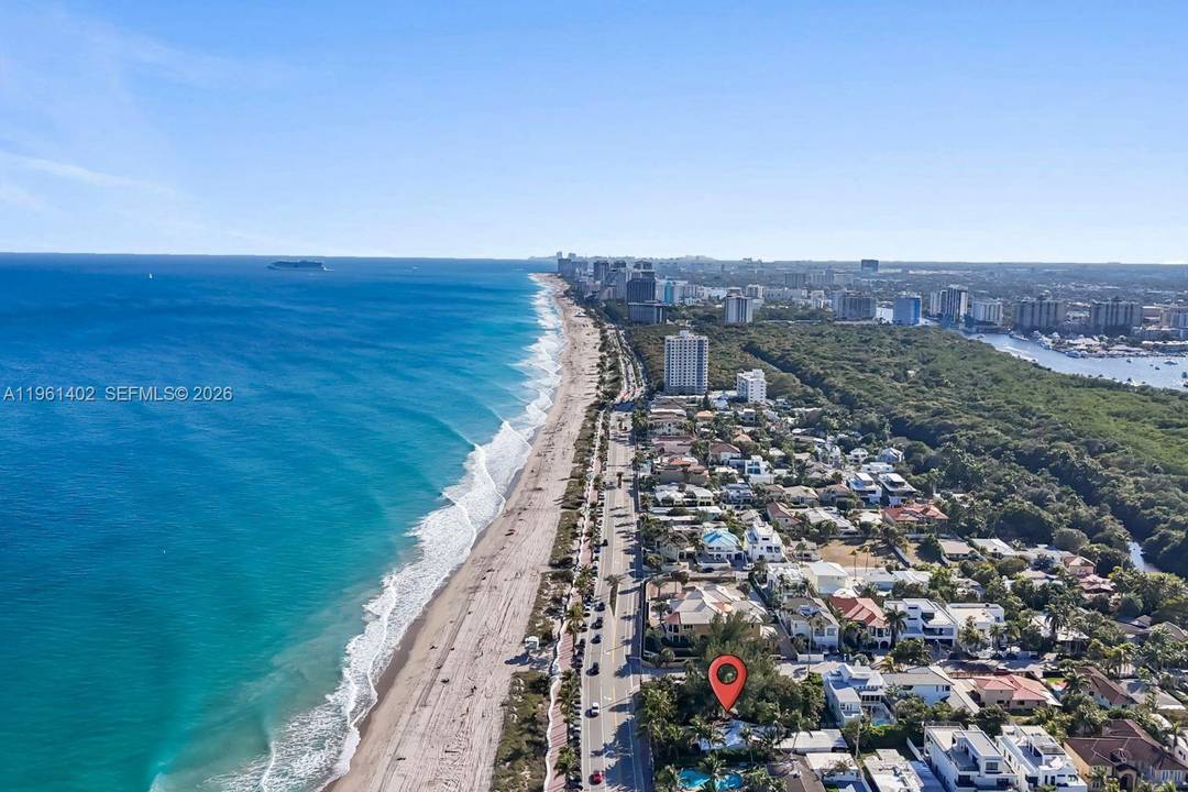 A truly rare and privileged opportunity to acquire one of the most iconic beachfront homesites in all of Fort Lauderdale.