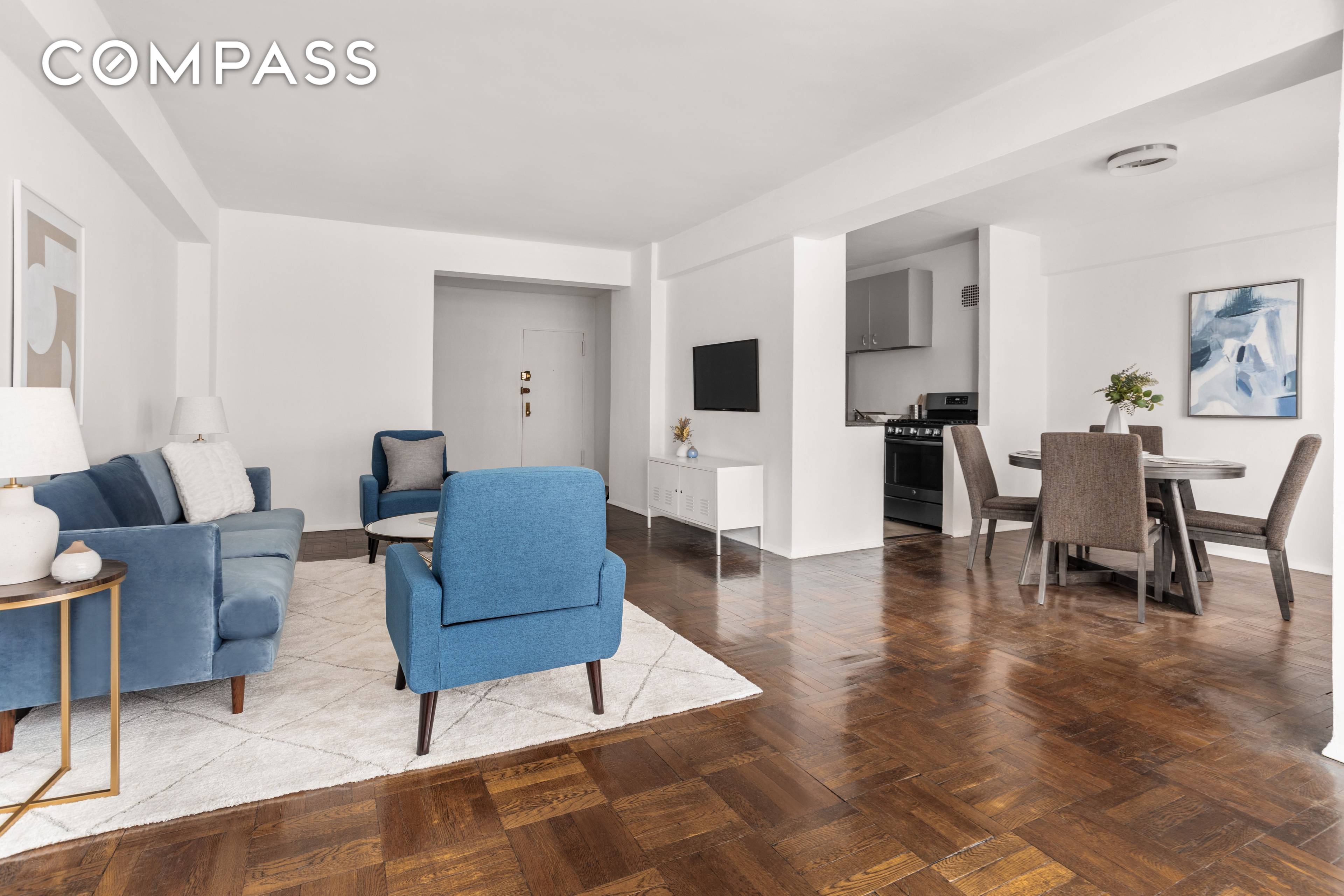 Back on the market. Sutton Place Oversized One Bedroom With an Outdoor Space.