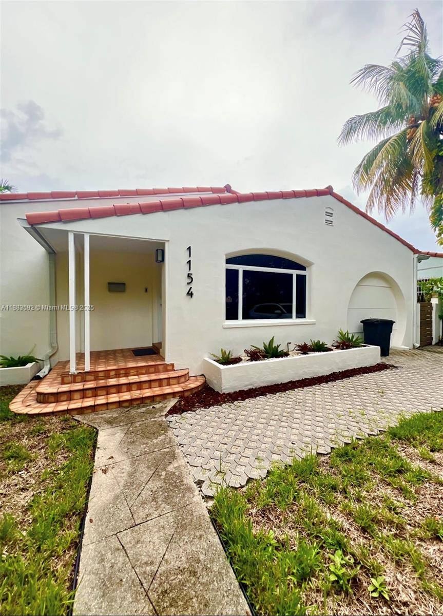Welcome to 1154 Biarritz Dr, a charming 3 bedroom, 2 bathroom home in the heart of Miami Beach, FL.