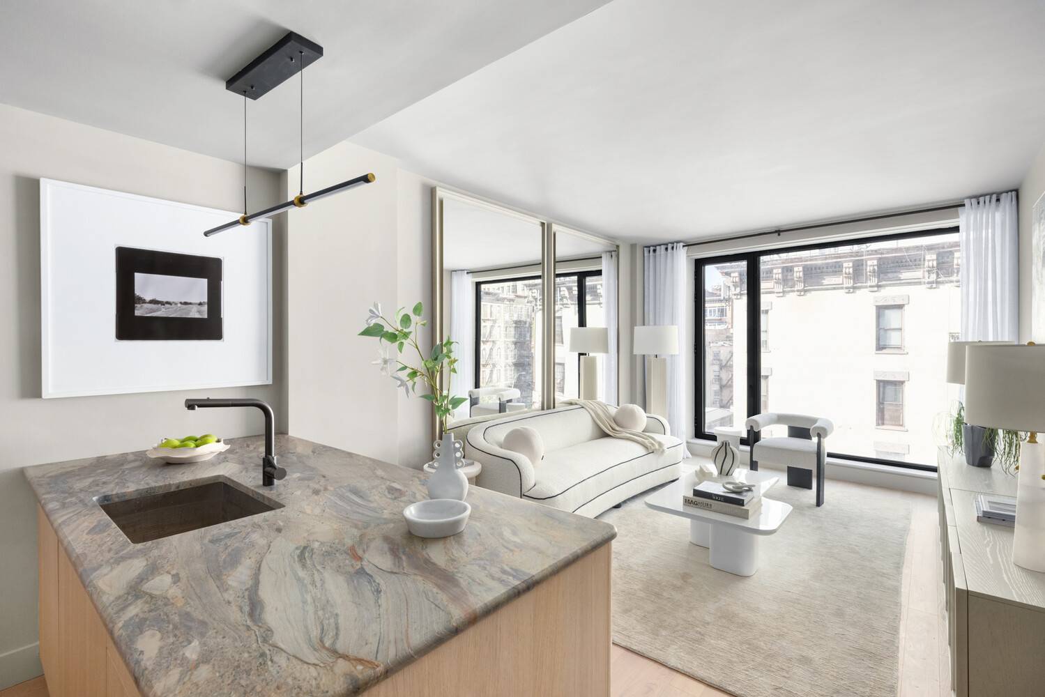 Designed by the celebrated INC Architecture amp ; Design, Residence 2B N is an exceptional 617 square foot one bedroom, one bathroom home with eastern exposure.
